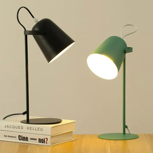 Buntes Design-Nachttischlampe