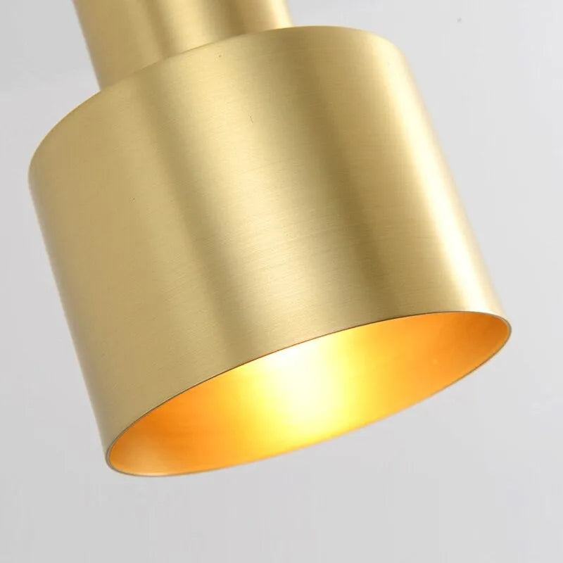 Hängelampe Gold Design Nachttischlampe