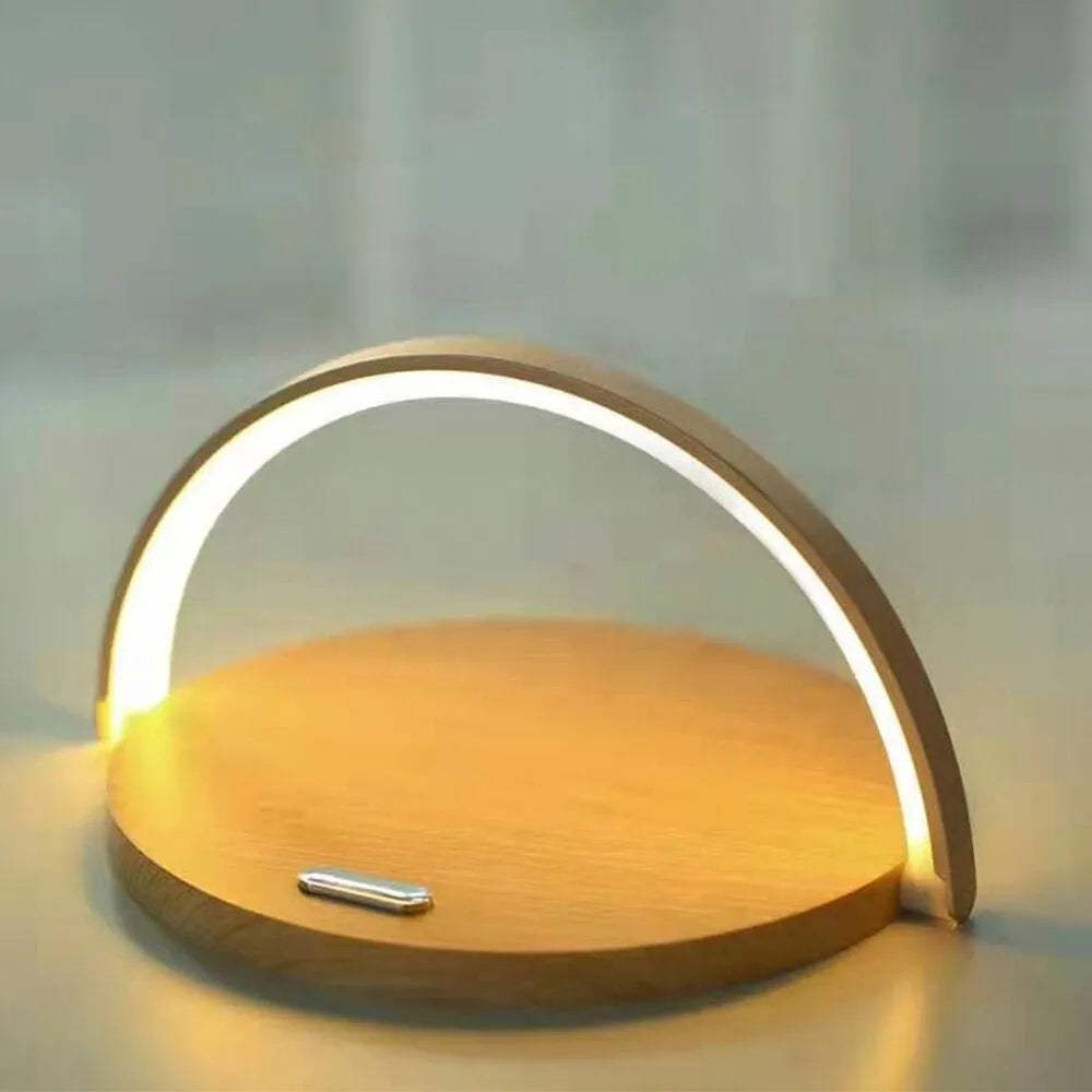 LED Nachttischlampe mit Ladefunktion
