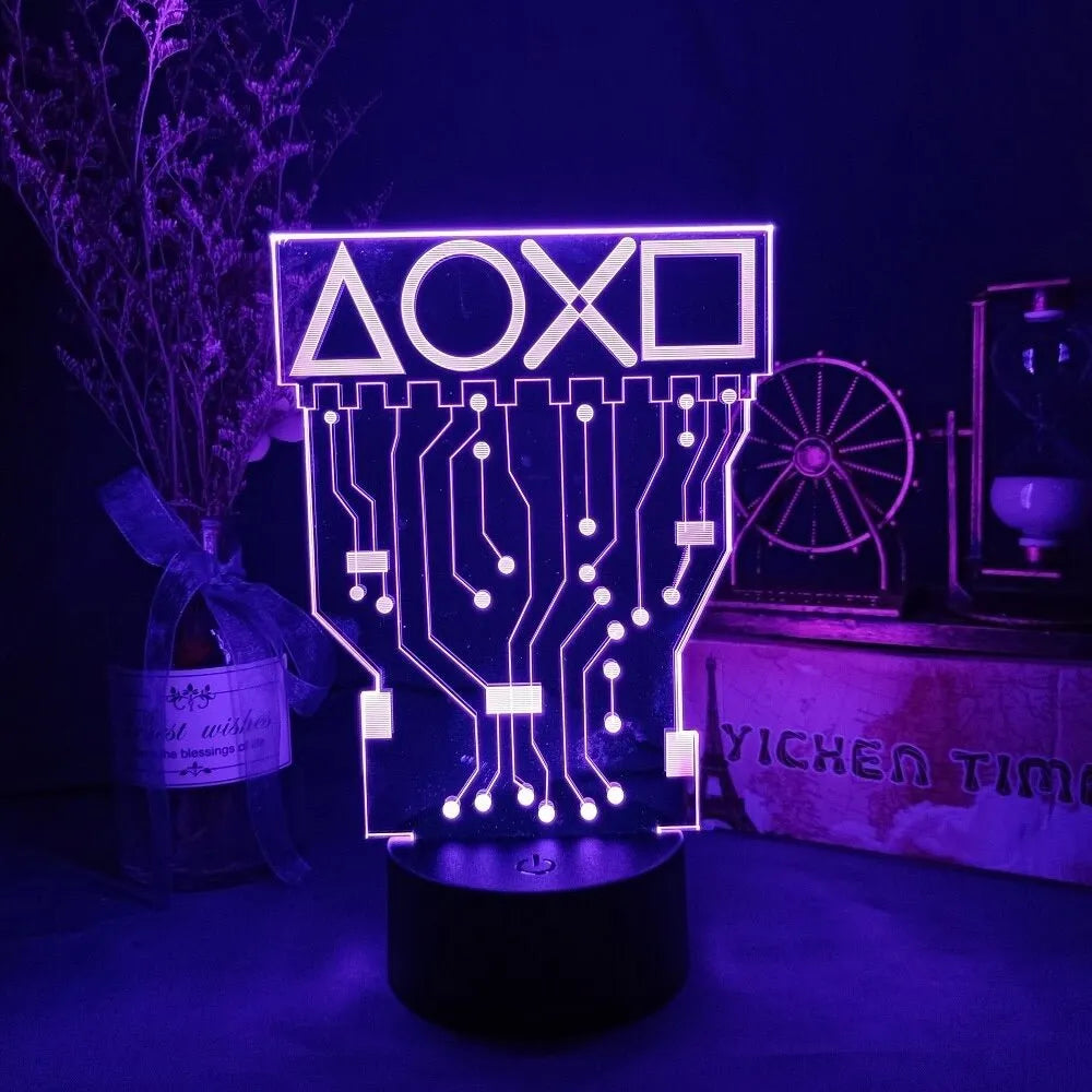 Nachttischlampe Geek
