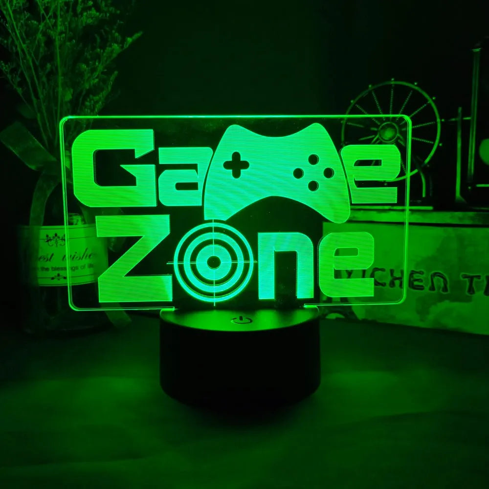 Nachttischlampe Geek