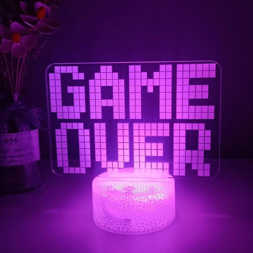 Nachttischlampe Geek