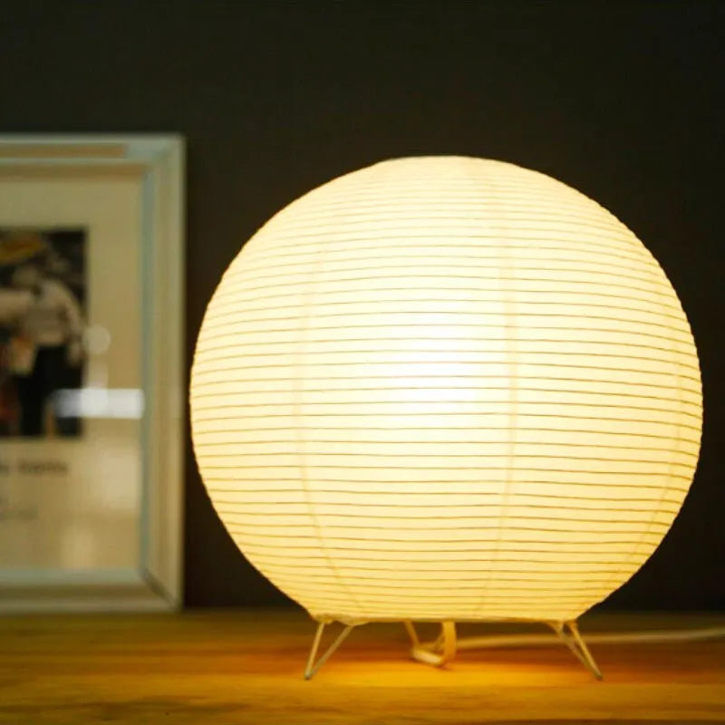 Nachttischlampe Japanische Papierlaterne