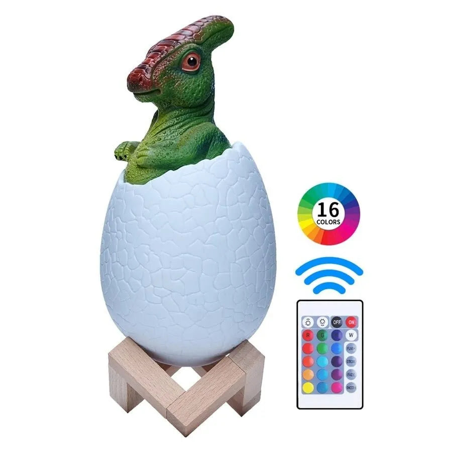 Nachttischlampe Kind Dinosaurier