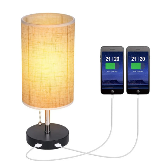 Nachttischlampe Ladegerät Skandinavischer Stil