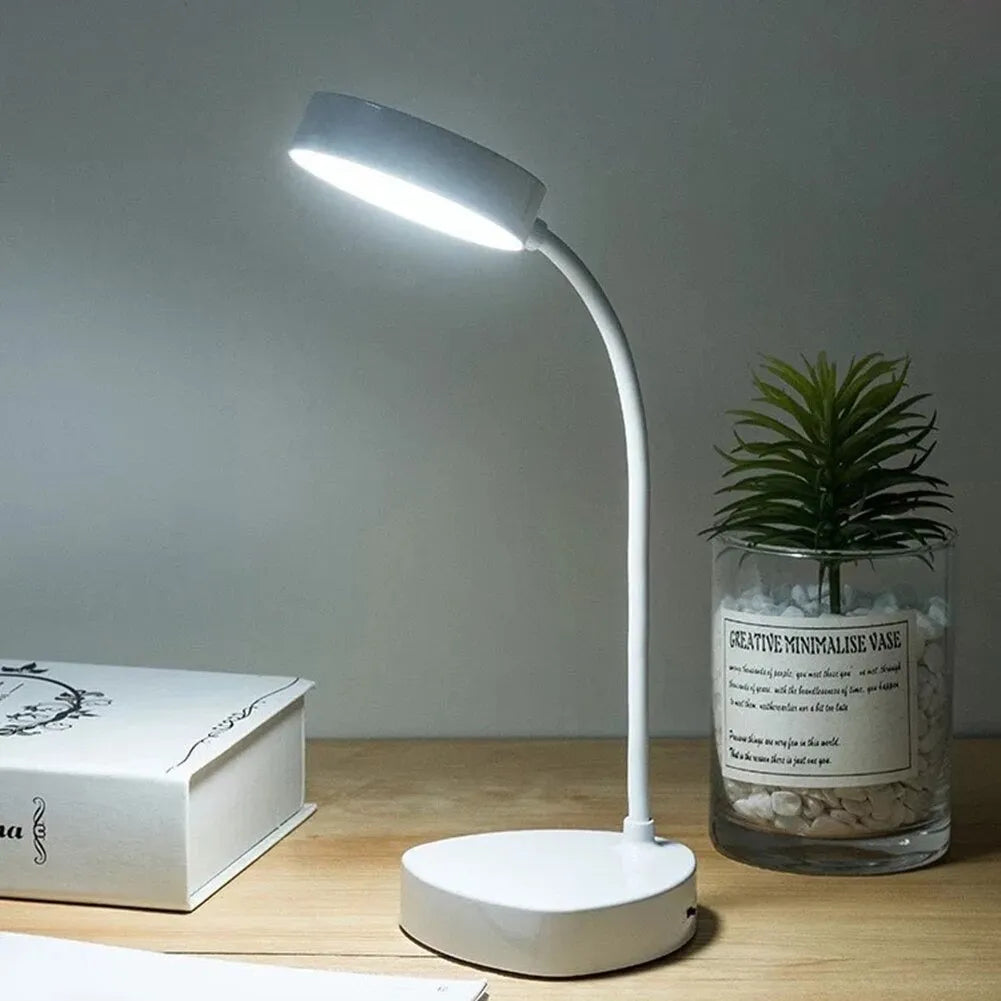 Nachttischlampe Leselampe Weiß