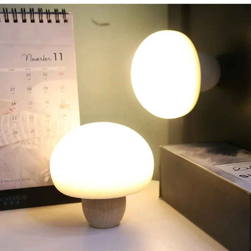 Nachttischlampe für Kinder Magnetischer Pilz