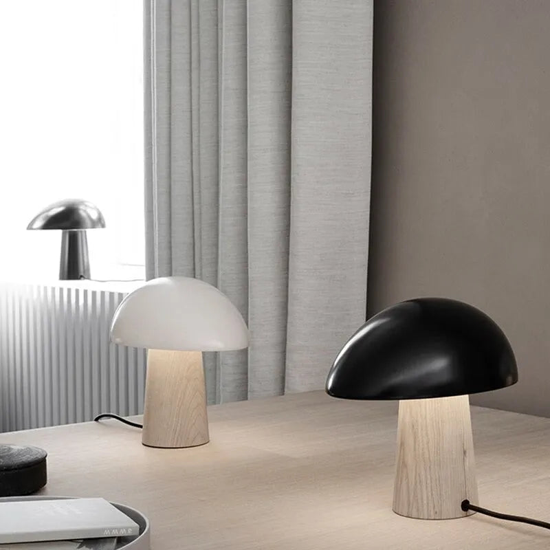 Pilz-Design-Nachttischlampe