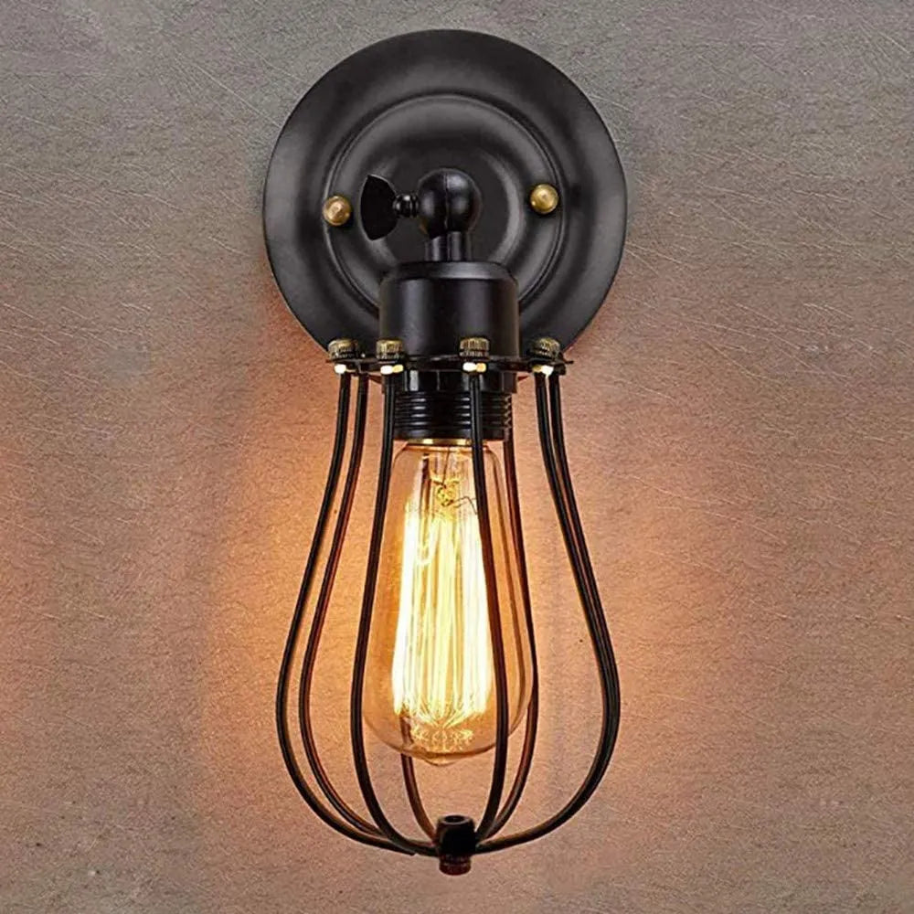 Vintage Industrielle Wandleuchte fürs Schlafzimmer