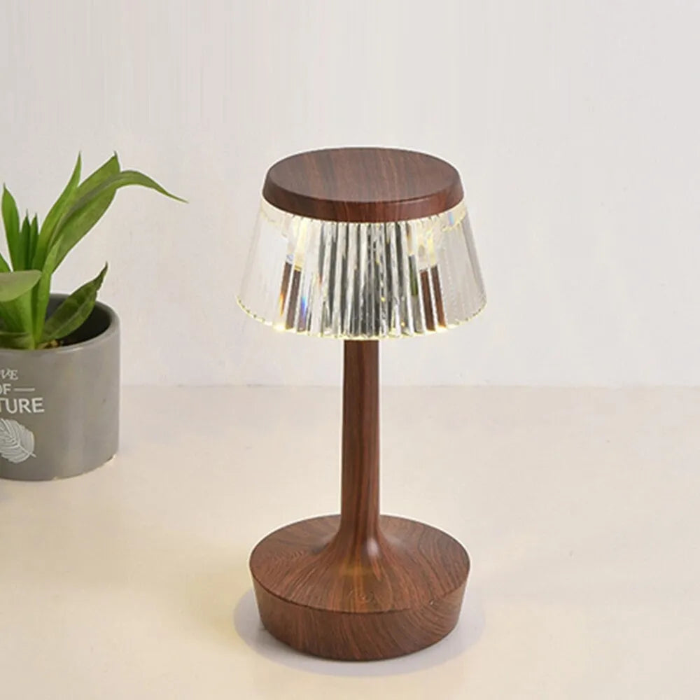 Vintage LED Touch-Nachtischlampe