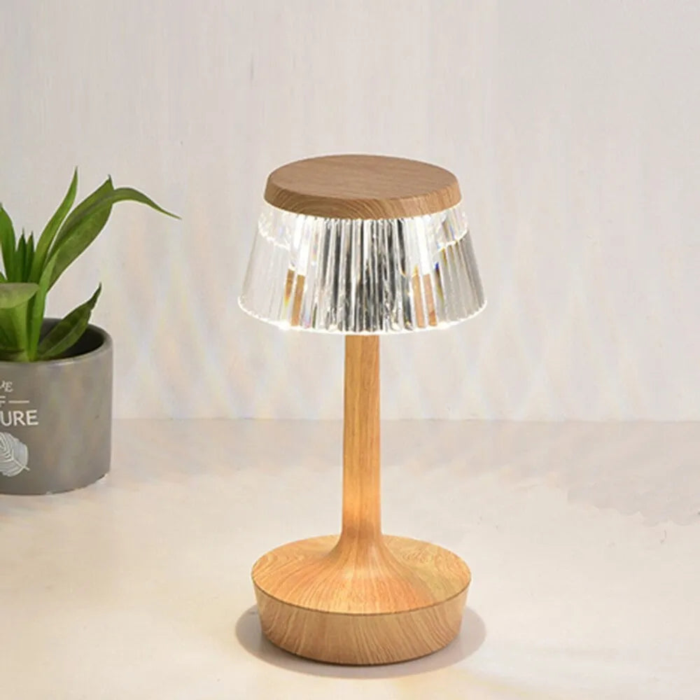 Vintage LED Touch-Nachtischlampe