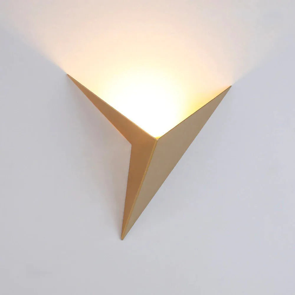 Wandleuchte Stern Metall