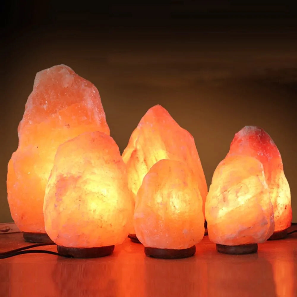 Echte Himalaya-Salzkristalllampe 2 bis 3 kg