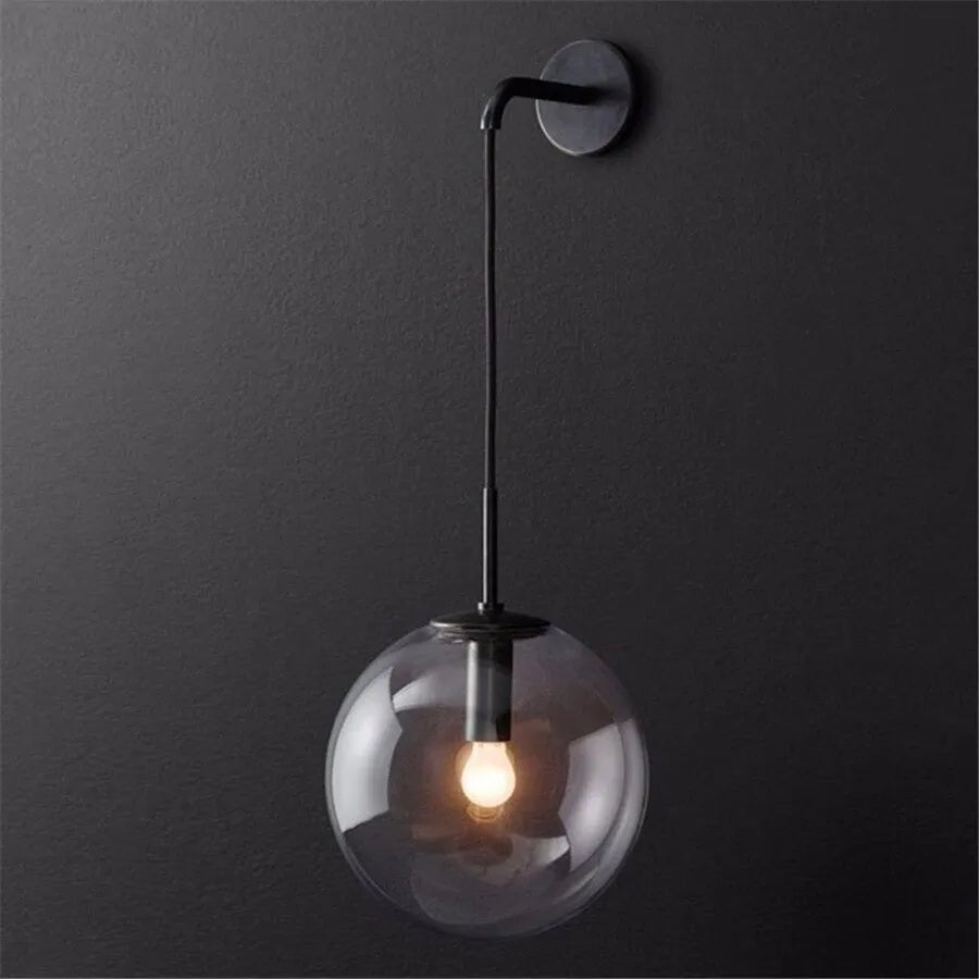 Glas-Wand-Hängeleuchte für das Schlafzimmer