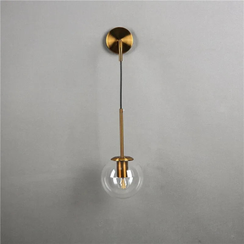 Glas-Wand-Hängeleuchte für das Schlafzimmer