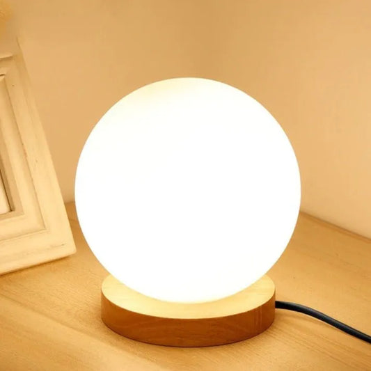 LED Nachttischlampe Rund