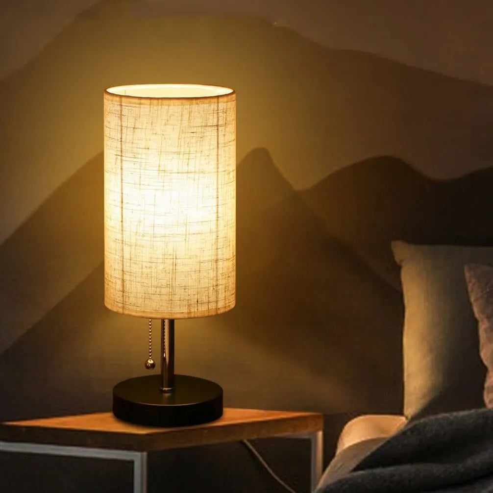 Nachttischlampe Ladegerät Skandinavischer Stil