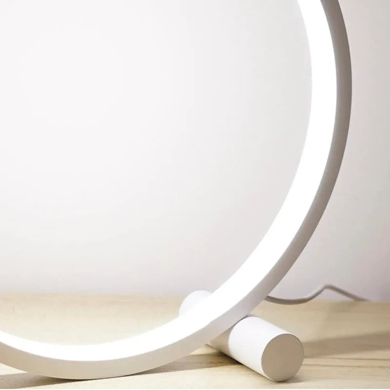 Runder Berührungssensitiver Nachttischlampe