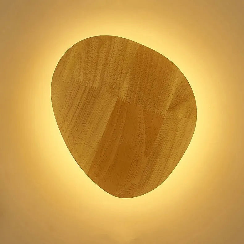 Wandlampe Schlafzimmer Rundholz