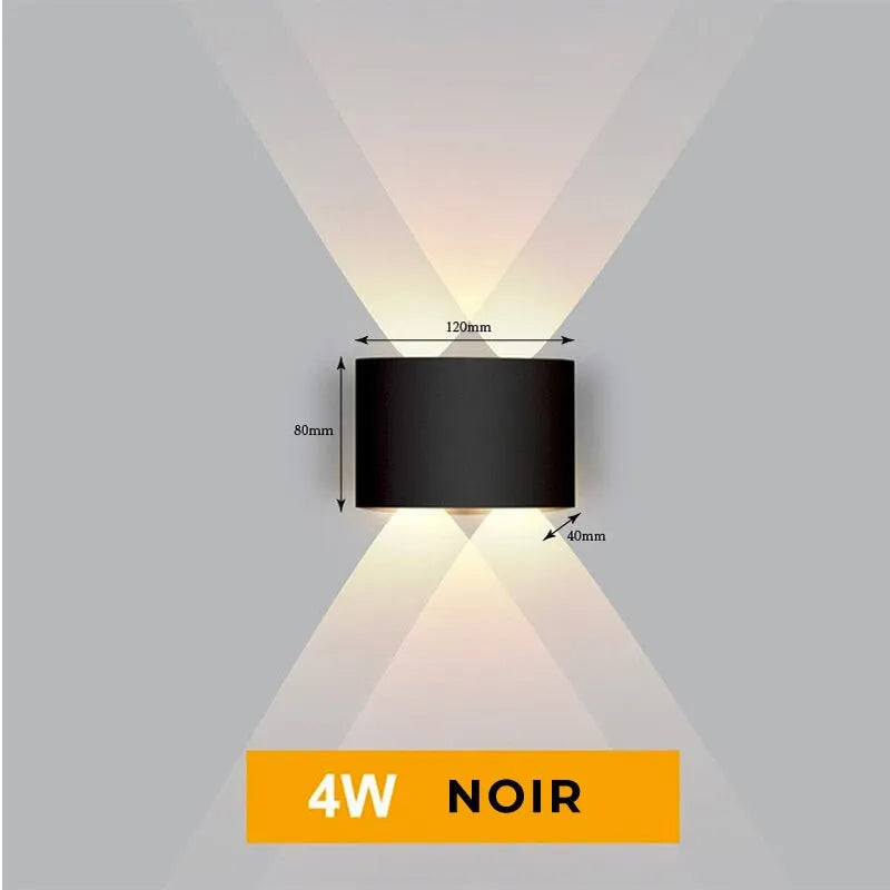 Wandleuchte Diamant Nachttischlampe