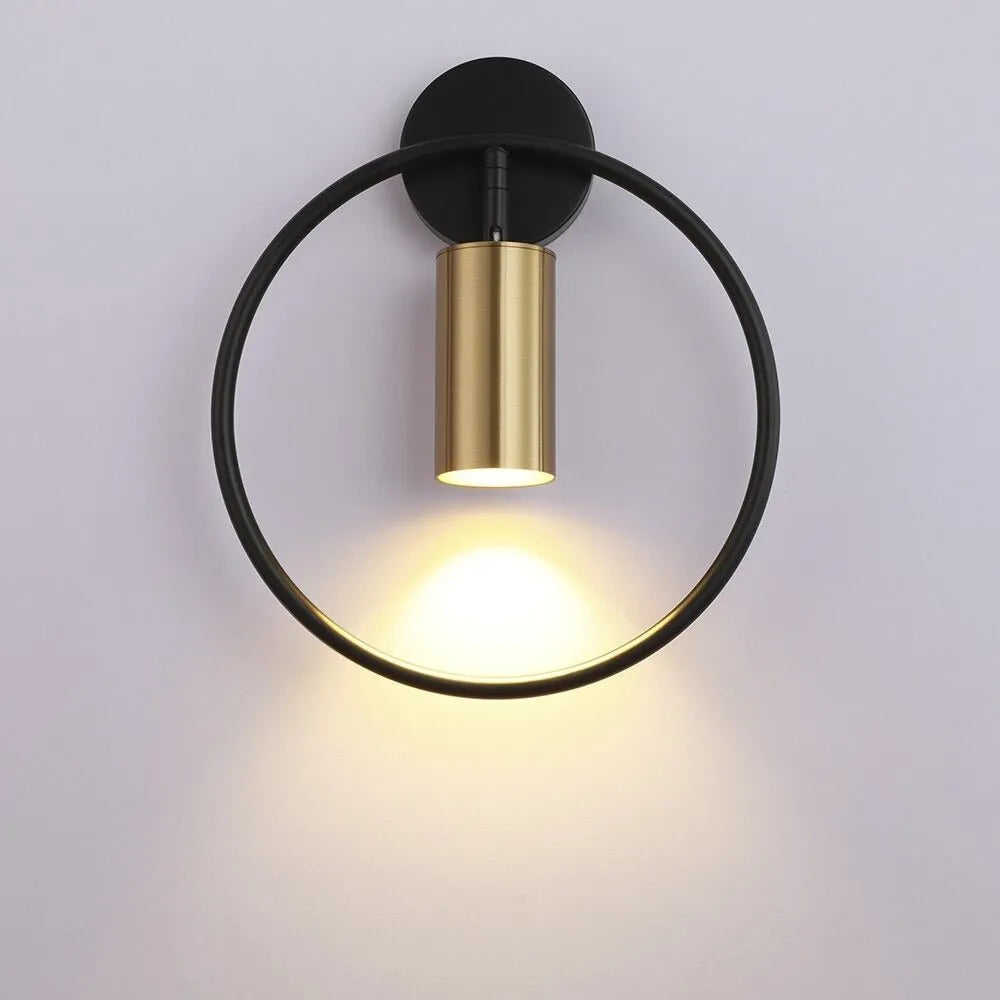 Wandleuchte Kreis Design