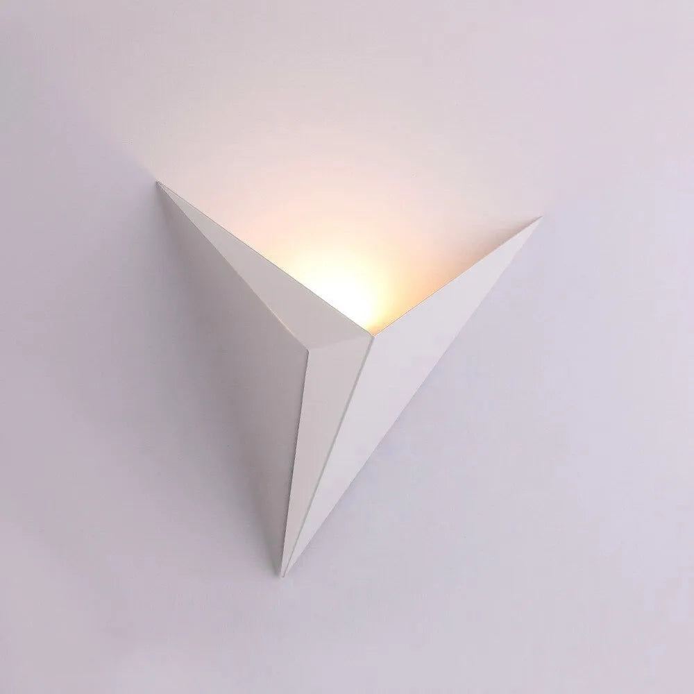 Wandleuchte Stern Metall